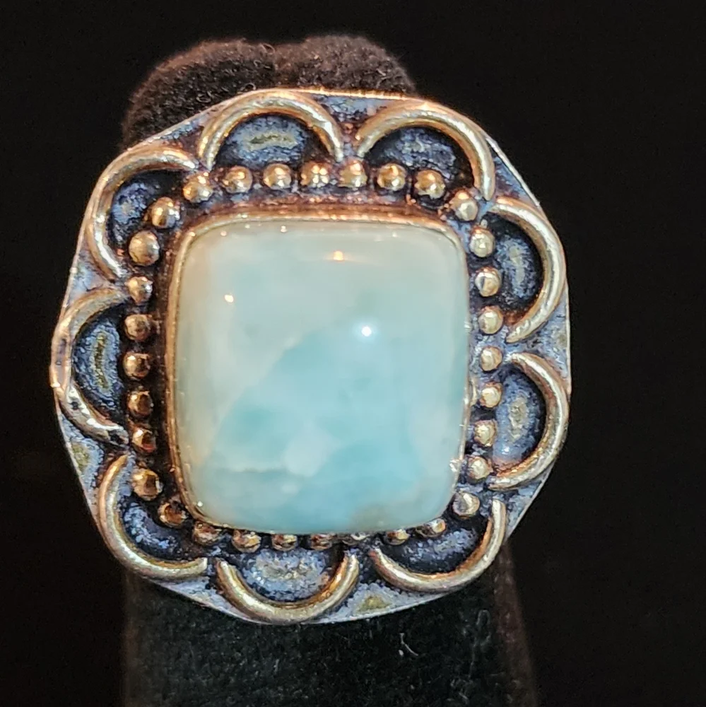 Larimar Ring - Picture 1 of 5